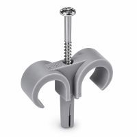 Mepac plugclip schroef duo grijs 16-19mm 100 stuks | 421765