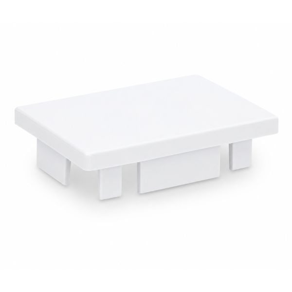 Canalit eindstuk voor M5 kabelkanaal 130x60mm wit