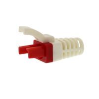 Klemko RJ45 tule 5.5mm, rood, compacte uitvoering - schuift in connector | 183430