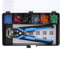 Klemko assortiment geïsoleerde adereindhulzen 0,75 t/m 6,0 mm² standaard met tang 900447 | 910035