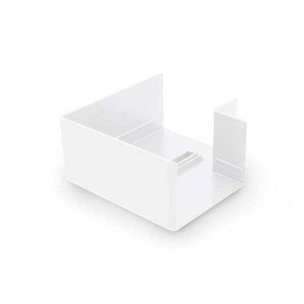 Vlakhaakstuk halogeenvrij 60x40mm, wit