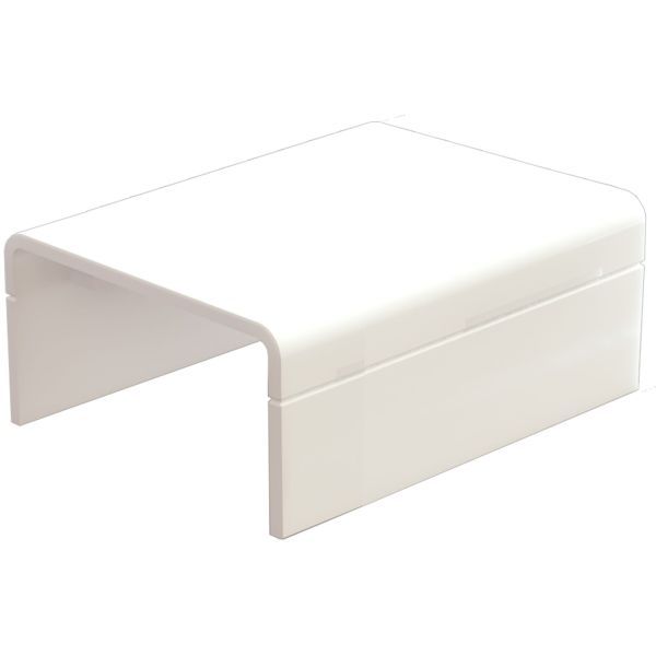 Eindstuk 25x13mm wit