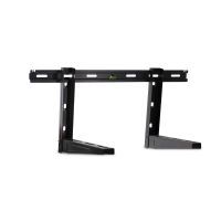 Wandbeugel met schuifrail 800x420mm, grijs