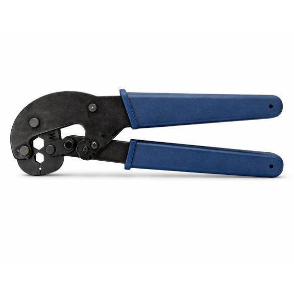 Klemko krimptang voor coax-6 en coax-12 connectoren, professioneel, geribbelde bus | 900126