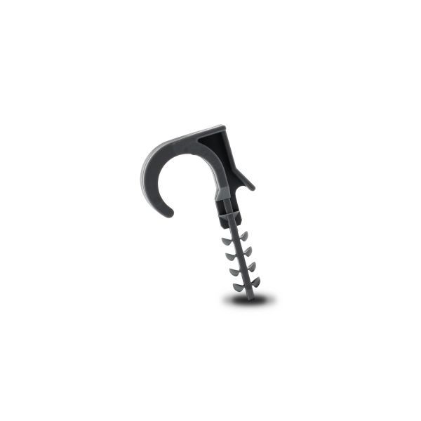 Buisclip 16/20mm grijs 100 stuks