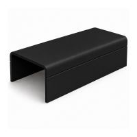 Canalit koppelstuk met bodemstuk voor Systeem25 leidingkoker 25x13mm bruin RAL8028 - 2 stuks | 933031