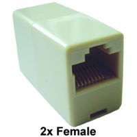 Klemko Modulair koppeldeel female-female RJ11 1-4 recht | 183328