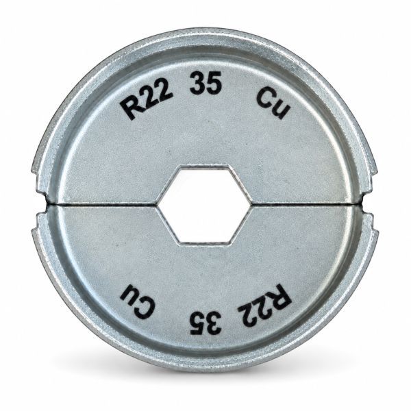 Klemko inzetmatrijs MS22 kabelschoen DIN40500 doorsnede 35mm² zeskantpersing