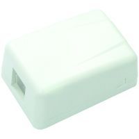 Klemko Wandcontactdoos 1 poort opbouw | 183473