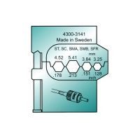 Klemko inzetmatrijs MTF lichtgolfgeleiders / fibre optic 3,25 - 5,41 mm | 930650