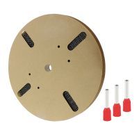 Klemko geïsoleerde adereindhuls rood 1 mm² penlengte 8mm standaard kleur op spoel 3500 stuks | 728410