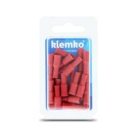 Klemko blister geïsoleerde rondstekerhuls 4mm super pidg 0,5-1,5mm² PVC | 170090
