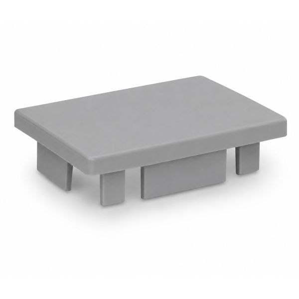 Canalit eindstuk voor M5 kabelkanaal 40x40mm grijs