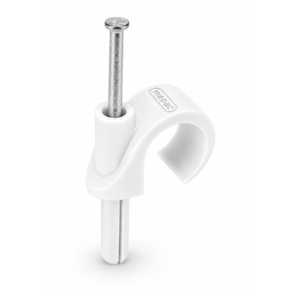Mepac plugclip nagel transparant 16-19mm 100 stuks | 421405