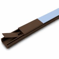 Canalit Systeem25 leidingkoker met uitscheurbare bodem 25x13mm bruin RAL8028  van 2 meter - 5 stuks | 930032