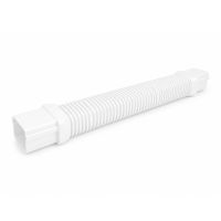 Canalit flexibel leidingstuk voor leidingkanaal airco wit RAL9010 90x65mm | 942265