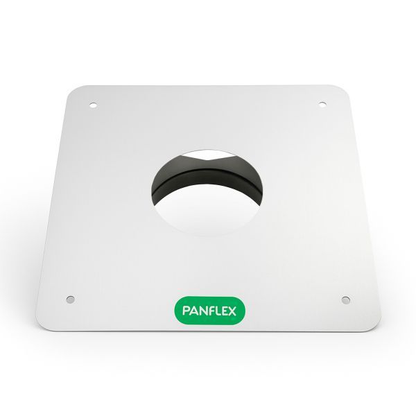 Panflex afdekplaat RVS D130mm | 203.130.01.01