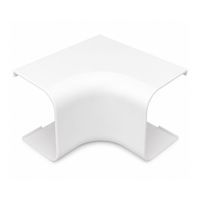 Canalit binnenbocht voor leidingkanaal airco wit RAL9010 65x50mm | 941450