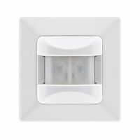 Lumiko bewegingsmelder wand inbouw LED 5-100W, 180°, 2-draads, 50x50/ 55x55, wit | 870544