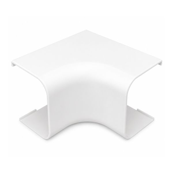 Canalit binnenbocht voor leidingkanaal airco en warmtepomp wit RAL9010 125x75mm | 941475