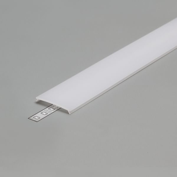 Profiel afdekking C9 voor Prof 30, click 2 meter opaal