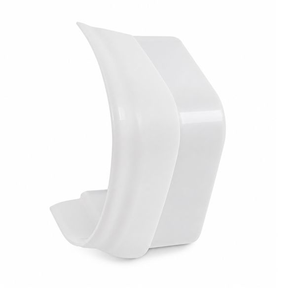 Canalit aansluitstuk met flexibele rand voor leidingkanaal airco wit RAL9010 65x50mm | 942350