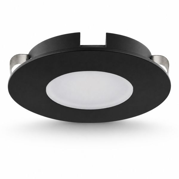 Lumiko Lagos XPG LED keukenspot 2.1W, 700mA, 2700K, IP44, Zwart