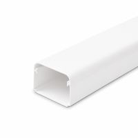 Canalit leidingkanaal voor airco wit RAL9010 65x50mm - verpakt 2 meter | 940250