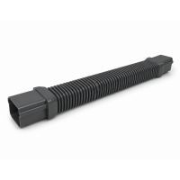 Canalit flexibel leidingstuk voor leidingkanaal airco en warmtepomp antraciet grijs RAL7016 125x75mm | 942279