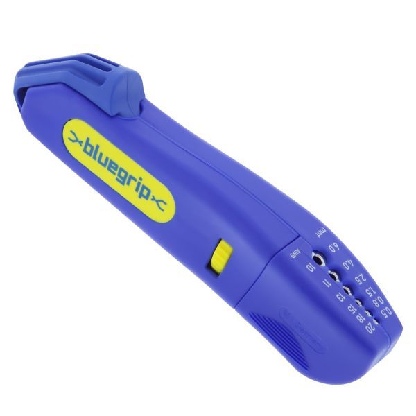 Bluegrip afstripmes voor kabel en snoer 4 t/m 28 mm en draad 0,5 t/m 6,0 mm²