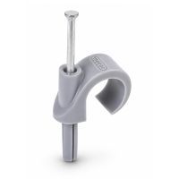 Mepac plugclip nagel grijs 16-19mm 100 stuks | 421415