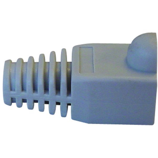 Klemko RJ45 tule 6.5mm, grijs, standaard uitvoering - schuift over connector | 183438