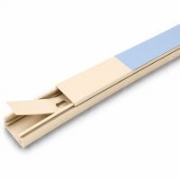 Canalit Systeem25 leidingkoker met uitscheurbare bodem 25x13mm crème RAL1013  van 3 meter - 5 stuks | 930112