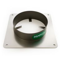 Panflex afdekplaat waterdicht RVS vierkant klein D50-80mm | 203.000.02.01