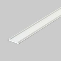 Profiel Fix 16 dek/montageplaat voor Prof 20 en 30. 2 meter wit