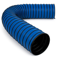 Panflex HTR-S-A antistatisch luchttransportslang D150 5 meter (eindring)