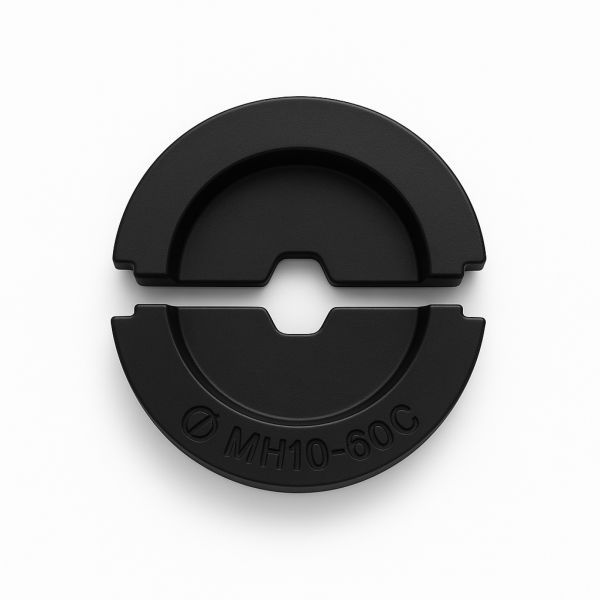 Inzetmatrijs kabelschoenen 60 kN rond 10 mm² hexagonaal