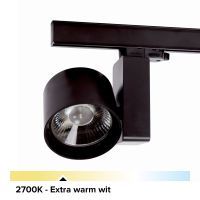 B-Railspot zwart, 33W, 3500 lumen, 2700K, 30°