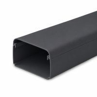 Canalit leidingkanaal voor airco's en warmtepompen grijs RAL7016 125x75mm - verpakt 2 meter | 940277