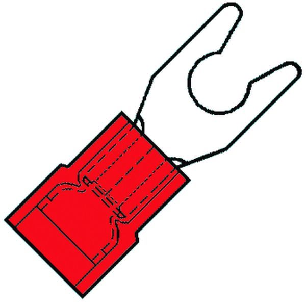 Klemko klemvorkkabelschoen M3,5 geïsoleerd voor 0,5-1,5 mm² SuperPidg | 156600