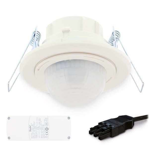 Aanwezigheidsmelder plafond PIR, 2300W, 10M, 80m2, Winsta