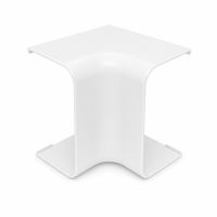 Canalit binnenbocht voor leidingkanaal airco en warmtepomp wit RAL9001 140x90mm | 941480