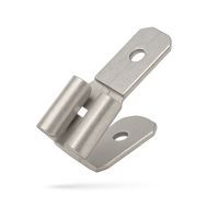 Tab voor Vlakstekerhuls 6,3x0,8 3Polig H=45°