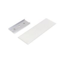 Profiel 30 verbinder recht voor Prof 30-02 en Prof 30-03 aluminium