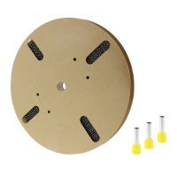 Klemko geïsoleerde adereindhuls geel 1 mm² penlengte 8mm in afwijkende kleur op spoel 3500 stuks | 728470