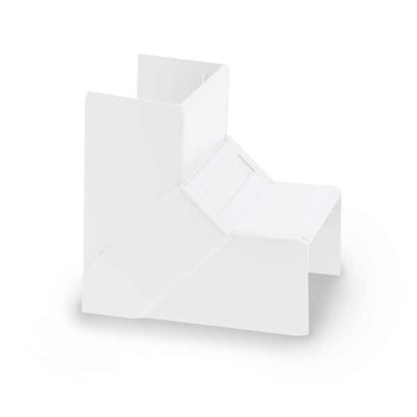 Binnenhoek 130x60mm wit