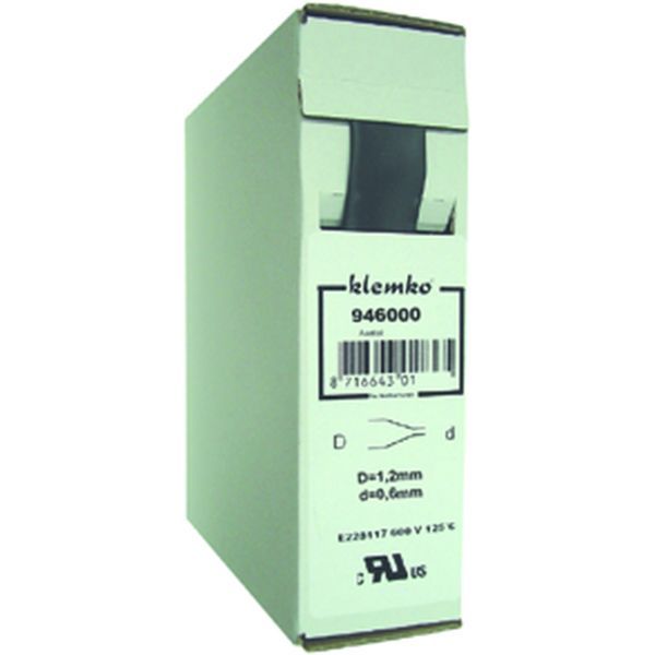 Krimpkous Polyolefin 2:1 In Trekbox Zwart 38,1 > 19mm