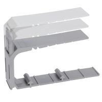 In hoogte verstelbare draadhouder, Grijs