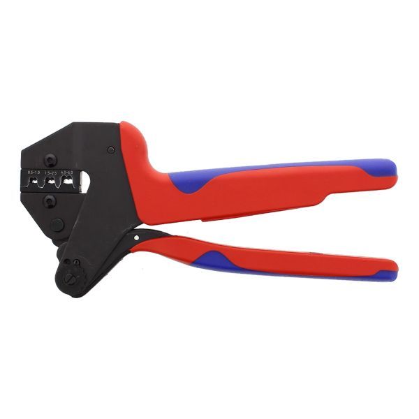 Klemko sperkrimptang voor ongeïsoleerde nikkelstaal klauwkabelschoenen