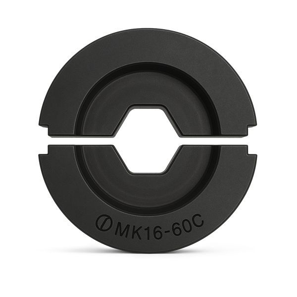 Inzetmatrijs kabelschoenen 60 kN rond, 70 mm² - DIN K16 hexagonaal